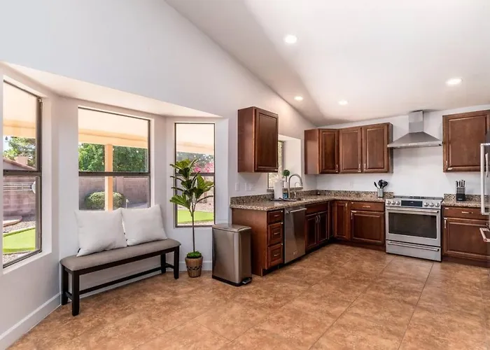 Ferienhaus Luxury Scottsdale Retreat Heated Pool And Mini Golf Phoenix