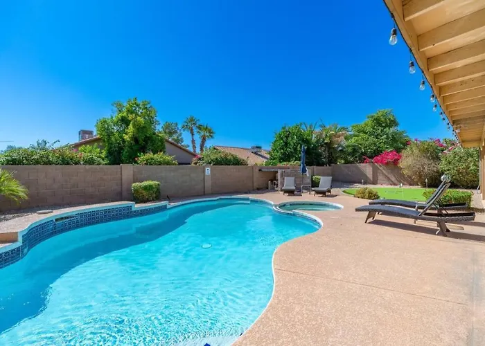 Ferienhaus Luxury Scottsdale Retreat Heated Pool And Mini Golf