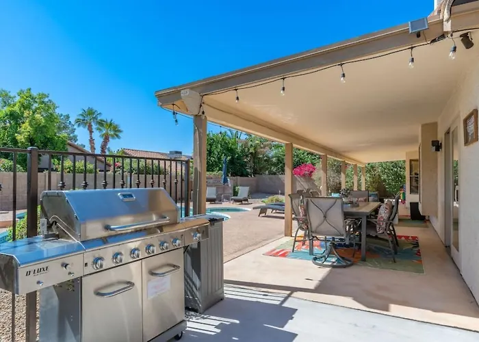 Ferienhaus Luxury Scottsdale Retreat Heated Pool And Mini Golf *